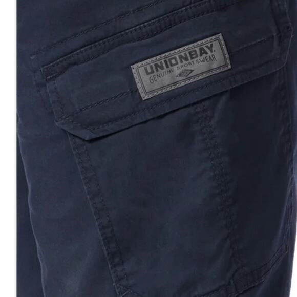 Unionbay Men’s Cargo Shorts in Navy Blue Size 34 - Picture 3 of 3